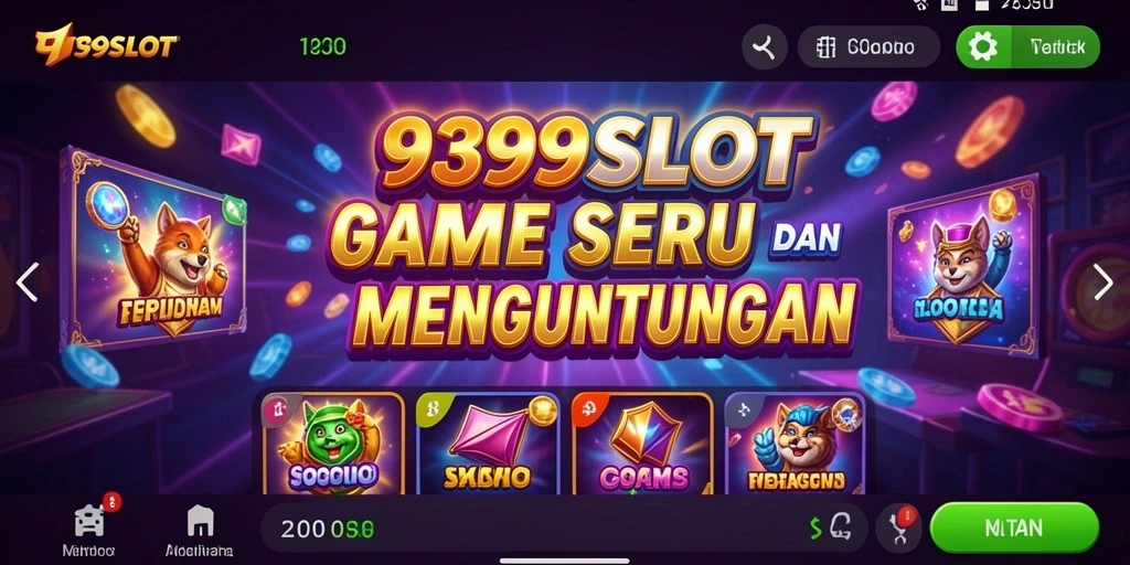 Tampilan menawan dari gameplay 9399SLOT yang mengasyikkan.