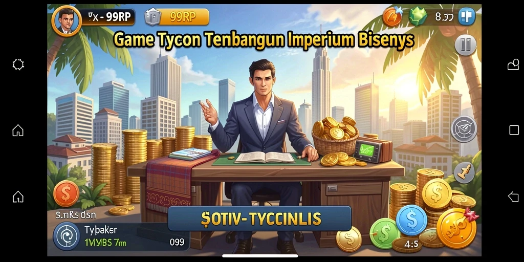 Screenshot utama 99RP menampilkan gameplay Tycoon yang menarik dan dinamis.