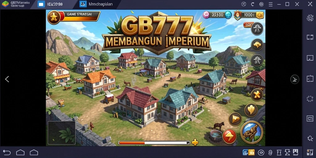 Tangkapan layar utama GB777 menggambarkan pertempuran strategis yang mendebarkan.
