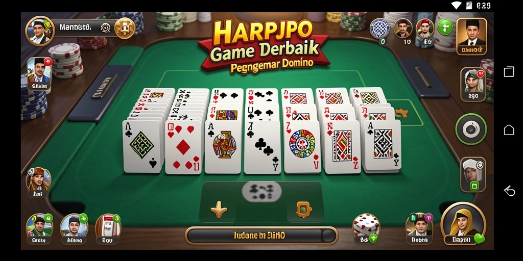 Tampilan gameplay seru dan menarik dari HARAPJP.