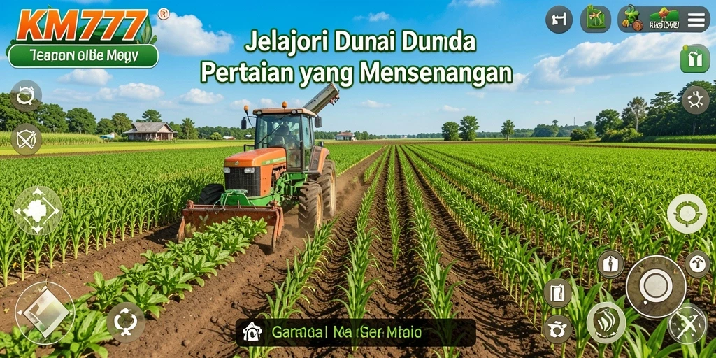 Gameplay menarik dengan berbagai aktivitas pertanian yang menyenangkan.