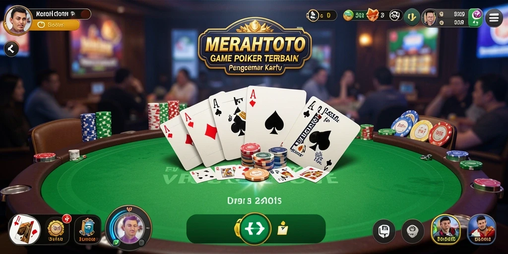 Nikmati permainan Poker seru di MERAHTOTO.
