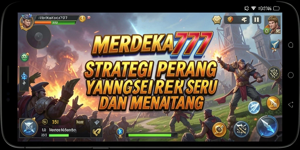 Gameplay MERDEKA777 yang menegangkan dan strategis dalam mengalahkan lawan.