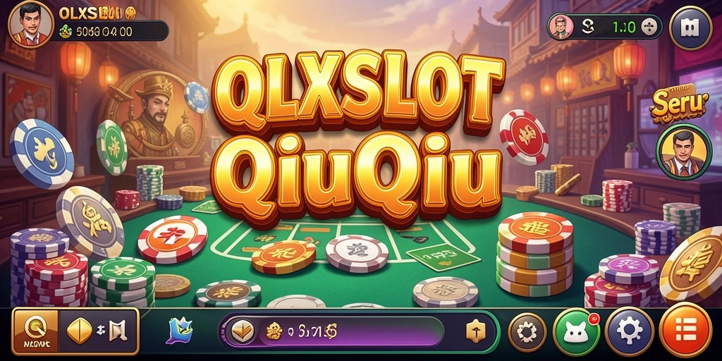Tangkapan layar gameplay OLXSLOT yang mengasyikkan dalam permainan QiuQiu.