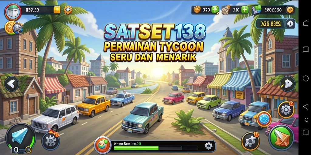Gameplay penuh strategi dan manajemen dalam SATSET138.