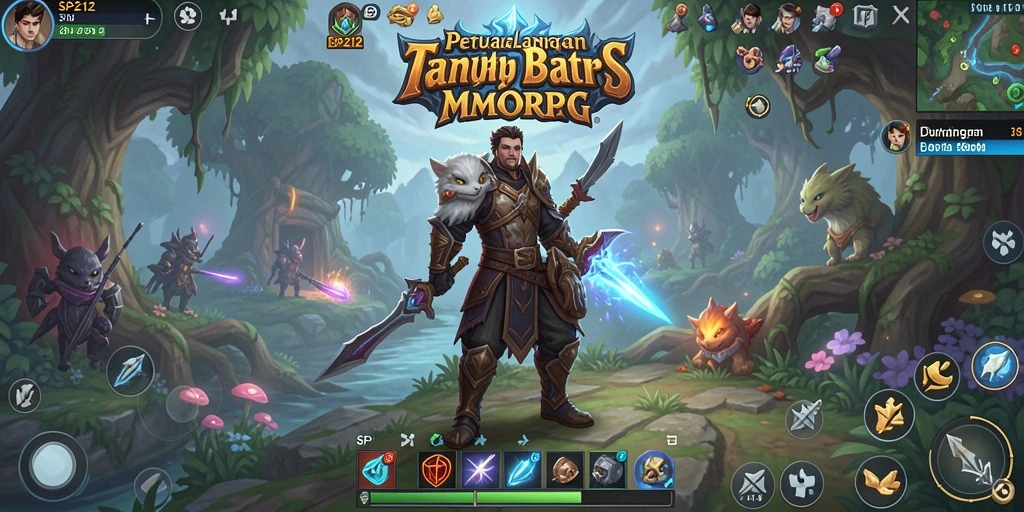Tampilan gameplay seru di dunia fantasi SP212.