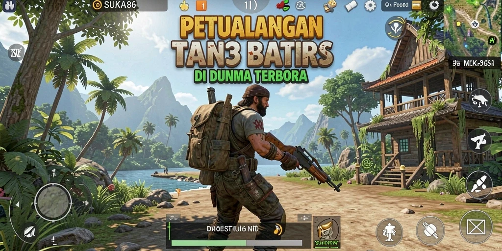 Tampilan gameplay <strong>SUKA86</strong> yang menakjubkan dalam dunia Open World.